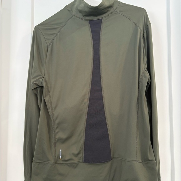 Women’s Lole Athletic Full-Zip Jacket - Olive Green - Size Large - Picture 7 of 11